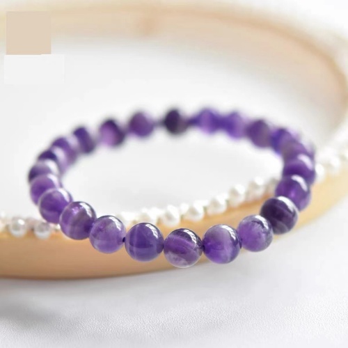 Natural Lavender Amethyst Bracelet